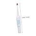 Kisangel Portable Waterproof Electric Toothbrush for Pets Rechargeable Sonic Brush Gentle Bristles for Dogs and Cats Travel-Friendly Design Random Color