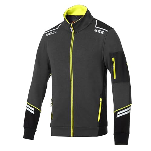 Sweat SPARCO Full Zip Alabama idéal pour les sorties circuit et le quotidien