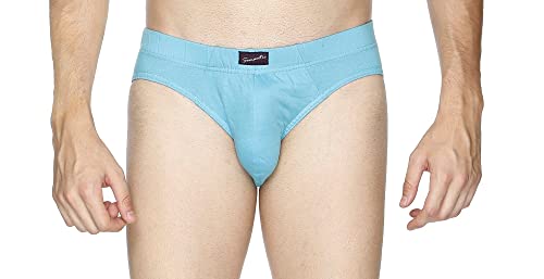 Image of Semantic Men's Solid Cotton Brief Underwear - Pack of 3