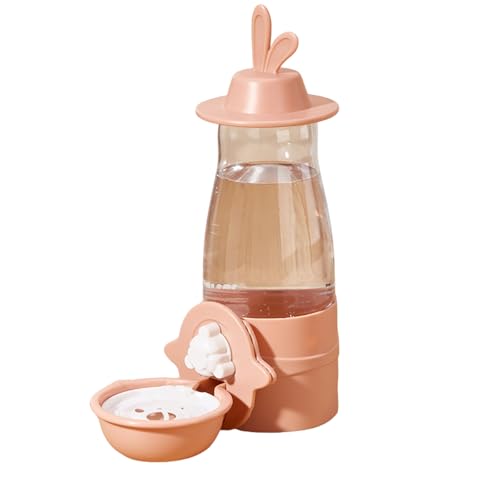 うさぎ 水飲み 自動継続給水器 600ml 大容量 ハムスター 給水器 ケージ対応 静音設計 ペット専用 水漏れ防止 フードグレードPP素材 分解洗浄可能 600ミリリットル ケージ間隔1.8cm以上対応