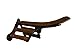 Tack Room Studio Cast Iron and Wood Saddle Rack