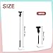 10 PCS Adjustable Handheld Sign Holder, 7.9-37'' Stainless Steel Billboard Airport Pick-Up Poster Holder Welcome Sign Leader Tour Guide Sign Parade Signboard, No Signboard