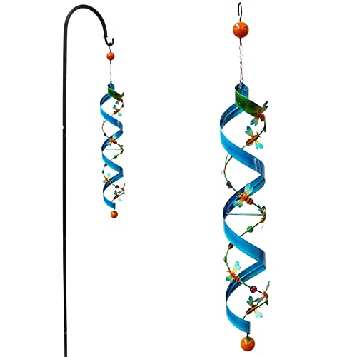 Alpine Iron Multicolored 84 in. H Bee Garden Stake Spinner - Total Qty: 44