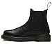 Dr. Martens, 2976 Leather Chelsea Boot for Men and Women, Black Smooth, 12 US Women/11 US Men