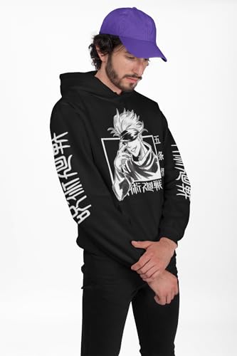 MOONSHINE Boys Hoodie Jujutsu Kaisen Black - Image 6