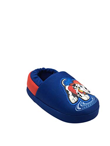 Chaussons Pat Patrouille en peluche bleue, cadeau idéal pour garçon