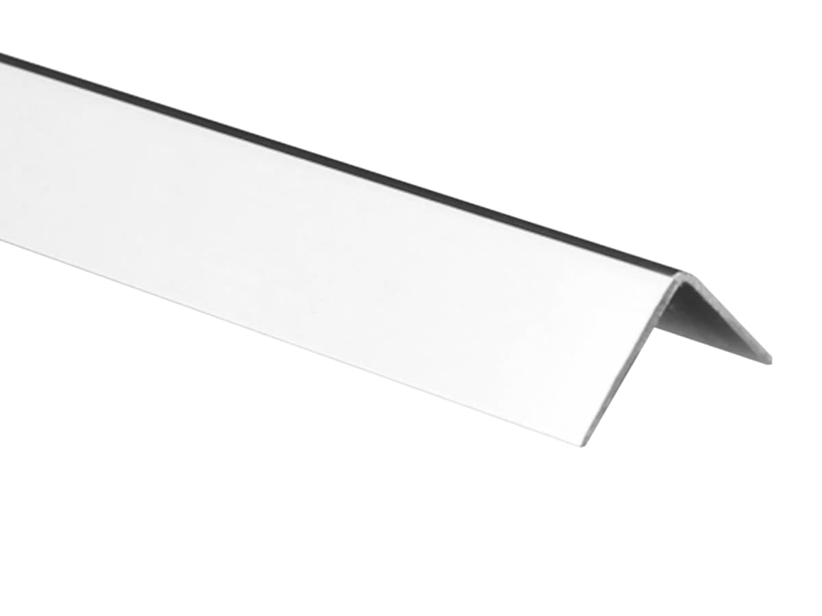 Profilo angolare in acciaio inox AISI 304 lucido 0,6mm 30x15x2000 mm