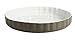 Crealys 512736 Quicheform, Keramik, 28 cm, Taupe