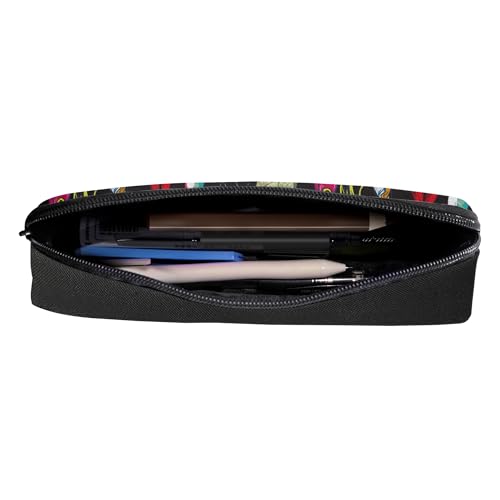 Image of Fishing Lures Pencil Case for Men Women,Large Capacity Pencil Box for Boys Girls,Pencil Case Pouch with Zipper for School Work Travel