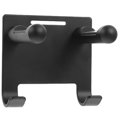 Mikinona Hair Dryer Organizer Rack Wall Hair Dryer Holder Easy Installation Aluminum Alloy