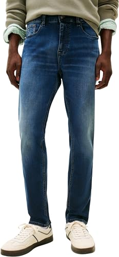 Tommy Jeans Jean Homme Austin Slim Tapered Fit, Bleu (Denim Dark), 32W/36L