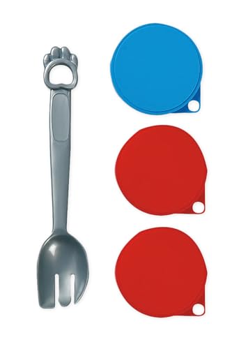 Karlie 504358 Dosendeckel + Löffel ø: 7.5 cm farblich sortiert
