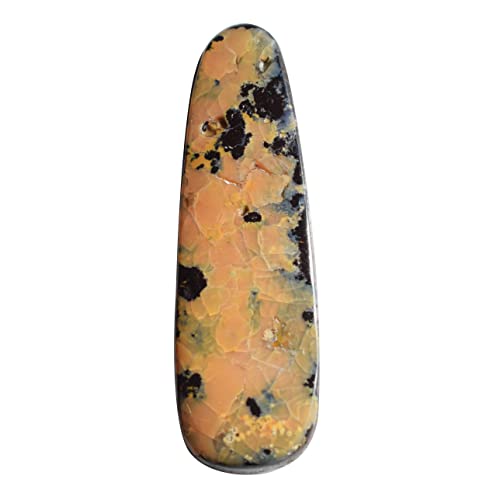 Cabochon d'opale bleu de feu naturel 50mm pour création de bijoux Boulder Opal