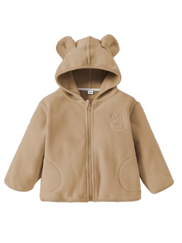 LUVCES Chaqueta Polar Bebe Niña 18-24 Meses