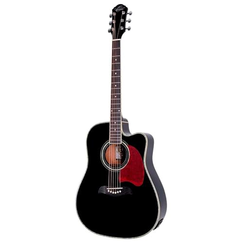 Oscar Schmidt ISOSCOG2CEBLK Guitarra Electroacustica Og2Ce, Negro Negro
