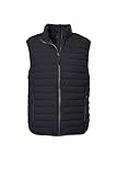 g.i.g.a. dx uomo gilet trapuntato/gilet funzionale in look piumino gw 33 mn qltd vst, black, m, 40803-000