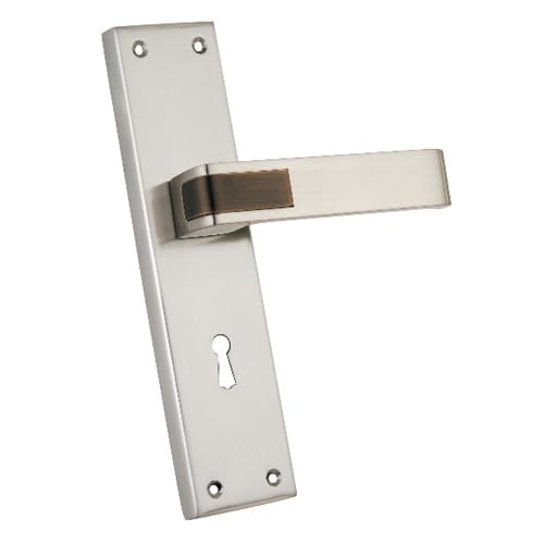 8 Inch 403 Zinc Mortise Handle and Lever Lock Set | 65mm Lock Body | Suitable for 30–50mm Door Thickness | Durable Zinc Build with 8-Inch Plate