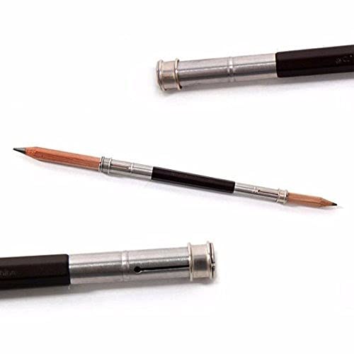 Image of 3PCS .Fx Adjustable Pencil Extender Holder School Office Sketch Art Writing Tools Delicate Dual Head For Kids Writing Gift Pencil Grip