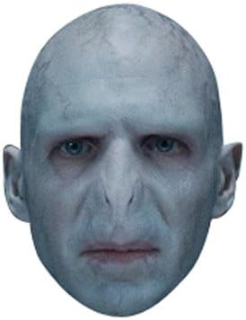 Voldemort Celebrity Cardboard Party Face Mask Fancy Dress