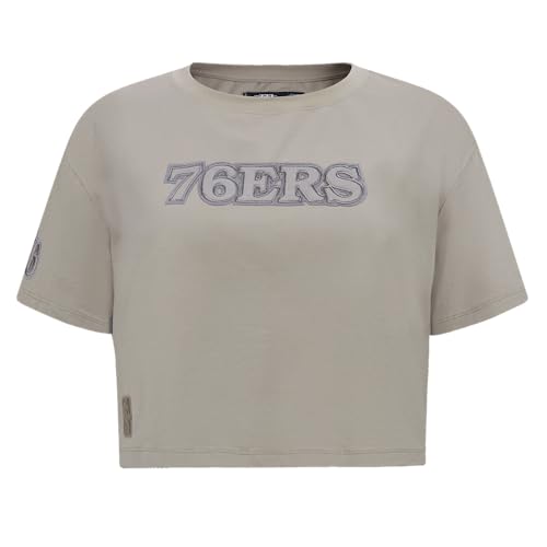 Image of Pro Standard NBA Womens Womens NBA Neutral Cotton Short Sleeve Boxy Tee