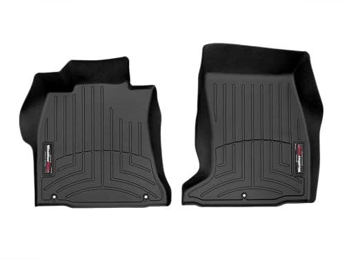 WeatherTech Custom Fit FloorLiners for Genesis G70-1st Row (4416941), Black
