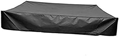 Square Sandbox Cover with Drawstring, Polyester Taffeta, Weatherproof