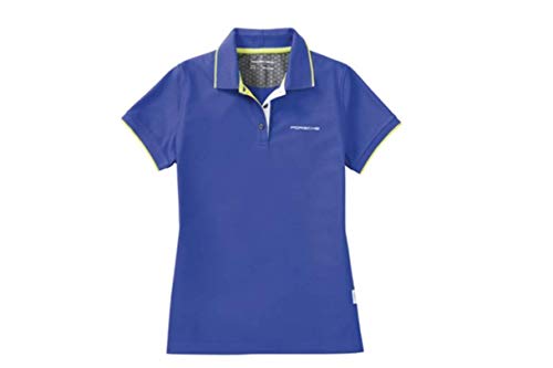 - Porsche - Polo para mujer (colección deportiva, talla XS-34), color azul