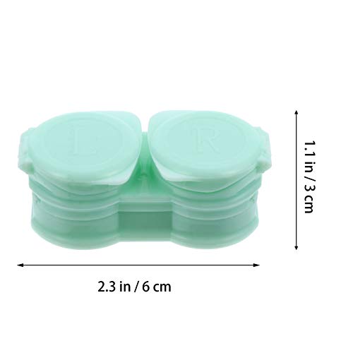 EXCEART Estojos para Lentes Estojos para Lentes Estojos para Lentes Recipiente de Armazenamento Com