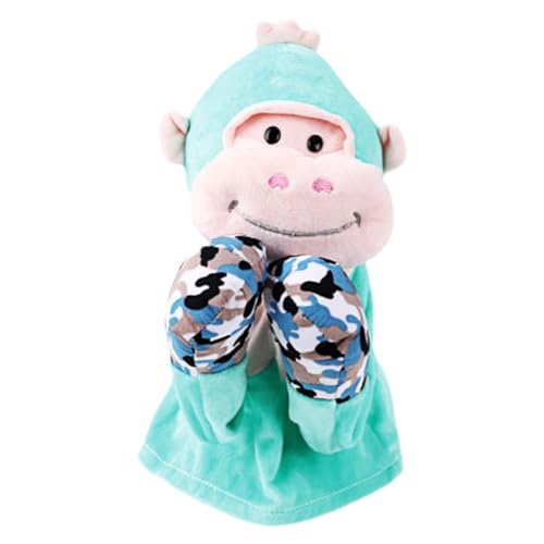 Marionnette à main peluche boxing animal sons jeu de rôle