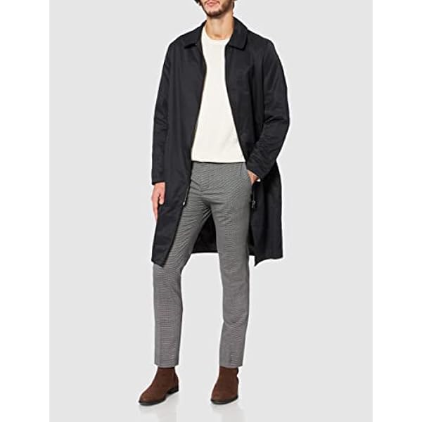 SELECTED HOMME Herr Slhslim-buffalonoah White Chk TRS B kostymbyxor