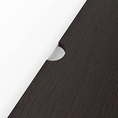 Image of ESTANTERIA Crown Neo Tv Unit Wall Mounted Engineered Wood TV Unit, TV Cabinet for Wall, TV Stand for Wall, TV Stand Unit Wall Shelf for Living Room, Set Top Box Wall Display Rack Stand(Wenge)