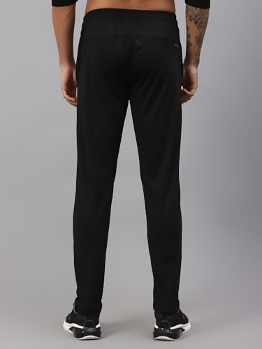 Image of Vector X 4 Way Lycra Mens Track Pant|Boys Polyester Jogger| Gym Workout Slim fit Pants| for Yoga, Running, Sports & Multipurpose Lower for man with 1 Zipper Pocket