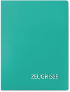 ROTH 88573 Basic teczka na świadectwa z PP, DIN A4, turkusowa
