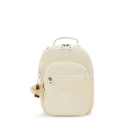 Kipling Mochila feminina Seoul S, Narciso Pálido, 10''L x 13.75''H x 6.25''D, Kipling Mochila feminina Seoul S