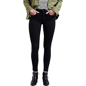 Levis dames jeans 720 HIGH Rise SUPER Skinny 52797-0000 zwart