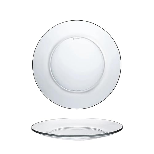 Duralex Made In France Lys 7 1/2 Inch Clear Dessert Plate, Set of 6