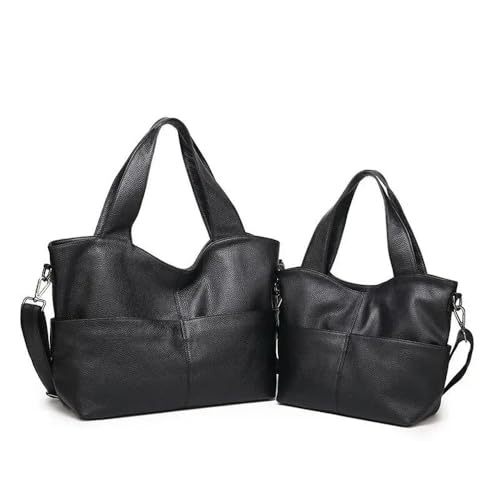 Sac à main bandoulière femme en cuir souple grand format