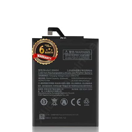 Image of BM50 Battery for Redmi Max 2 Battery with 6 Month Warranty**** (Y40)