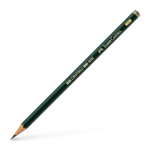 Faber-Castell 9000 Drawing Pencils (Each) F
