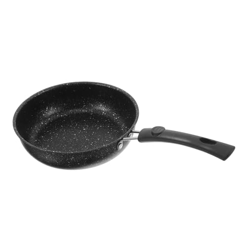 BESTYASH Non-stick Frying Pan Compact Maifan Stone Skillet for Induction Cooktops Suitable for Eggs and Steaks Construction for Small Households