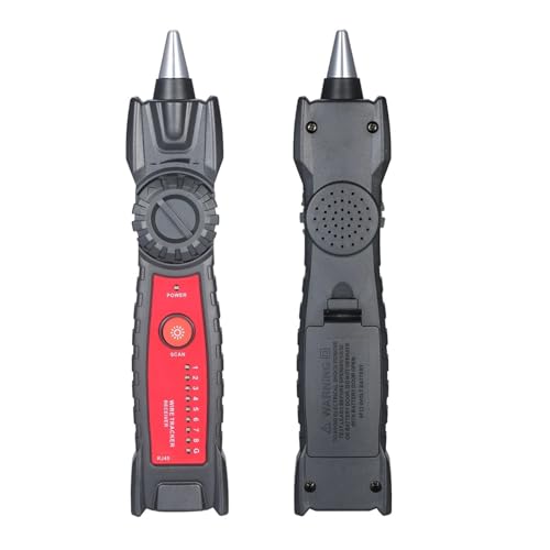 Rastreador de cables RJ45 y RJ11 portátil con localizador de líneas para red y teléfono 2