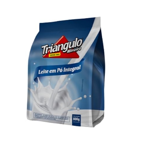 Leite em Pó Integral, Pacote de 200g, Triângulo