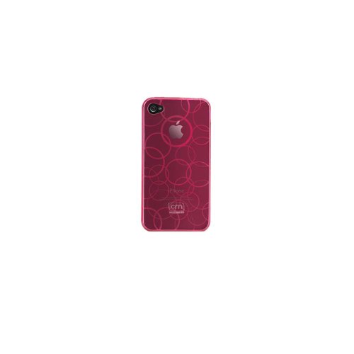 CM015406 iPhone 4 Gelli Case Circles - Pink