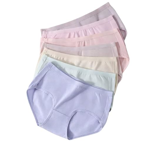 Culture Flossy® Cotton Panties Women Breathable Underwear Cute Girls Briefs Solid Panty Soft Underpants Female Lingerie-picture-26