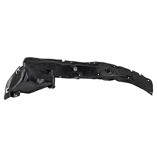 Image of TRQ Front Inner Fender Liner Set Compatible with 1992-1995 Honda Civic HO1248102 HO1249102