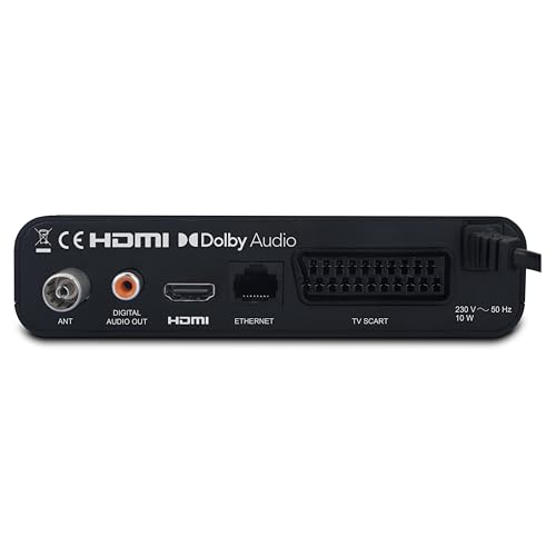 METRONIC 441701 Receptor decodificador TDT 4K Ultra HD UHD-S1 con Puerto USB Grabador, TIMESHIFT - imagen 4