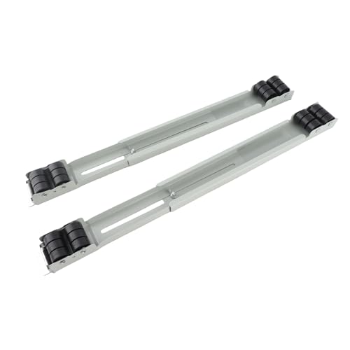 Déplacer machine à laver sans effort grâce au socle extensible 12 roues - 7