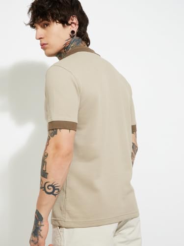 Image of Max URB N Men Colourblocked Polo T-Shirt