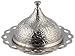 Alisveristime 27 Pc Turkish Greek Arabic Coffee Espresso Cup Saucer Set (Gelincik) (Silver)