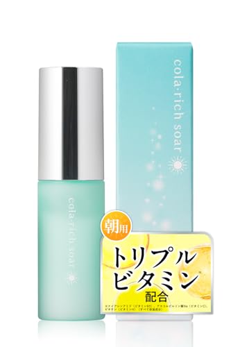 キューサイ コラリッチソア ダーマベースセラム デイ(朝用美容液 28mL）(約1カ月分) (美容液 人気ランキング エイジングケア ナイアシンアミド コラーゲン グルタチオン コラリッチ 毛穴)の商品画像（Amazon）